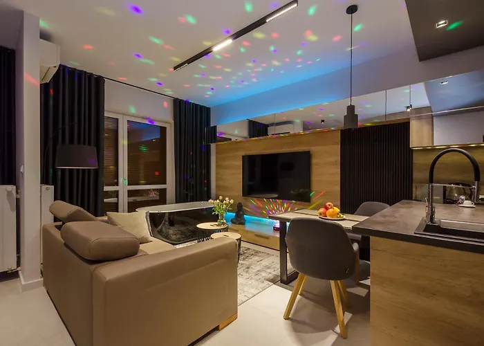 شقة Lupoapartments Premium Z Klimatyzacja, Jacuzzi, Centrum, Off Piotrkowska Klimatyzacja Parking W Cenie *