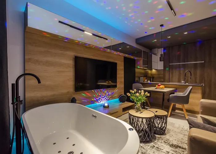 Lägenhet Lupoapartments Premium Z Klimatyzacja, Jacuzzi, Centrum, Off Piotrkowska Klimatyzacja Parking W Cenie *